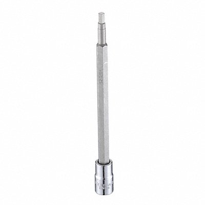 WESTWARD 54TL96 Socket Bit Steel 1/4 in TpSz 9/64 in
