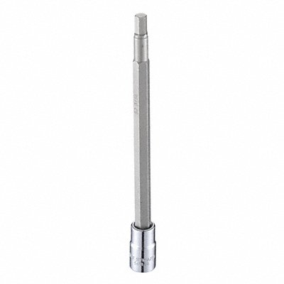 WESTWARD 54TL98 Socket Bit Steel 1/4 in TpSz 3/16 in