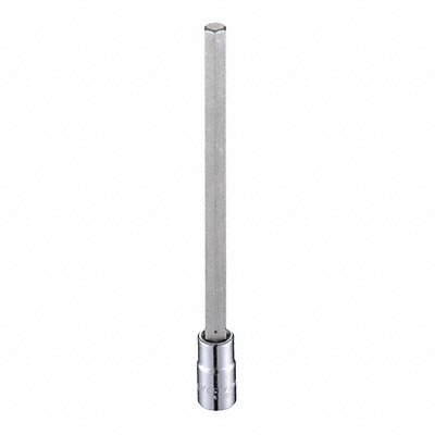 WESTWARD 54TM01 Socket Bit Steel 1/4 in TpSz 1/4 in