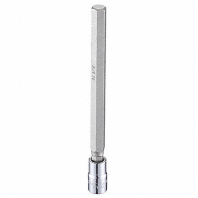 WESTWARD 54TM02 Socket Bit Steel 1/4 in TpSz 5/16 in