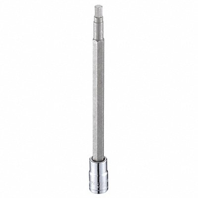 WESTWARD 54TM21 Socket Bit Steel 1/4 in TpSz 4.5 mm