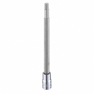 WESTWARD 54TM22 Socket Bit Steel 1/4 in TpSz 5 mm