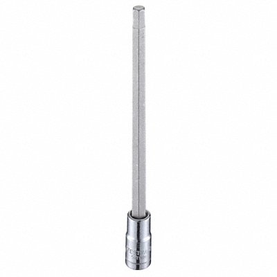 WESTWARD 54TM24 Socket Bit Steel 1/4 in TpSz 6 mm