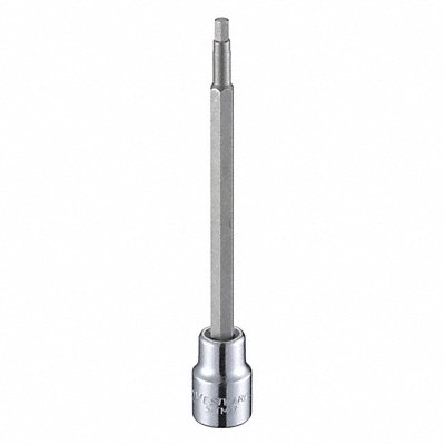 WESTWARD 54TM27 Socket Bit Steel 3/8 in TpSz 5/32 in
