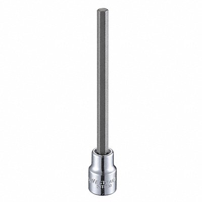 WESTWARD 54TM30 Socket Bit Steel 3/8 in TpSz 1/4 in