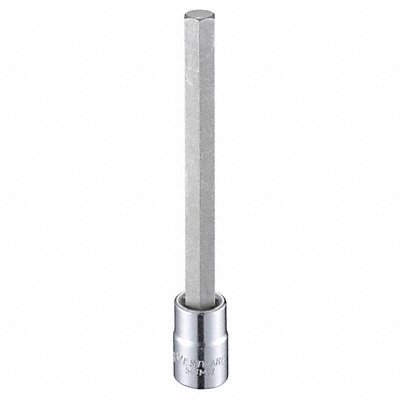 WESTWARD 54TM32 Socket Bit Steel 3/8 in TpSz 3/8 in