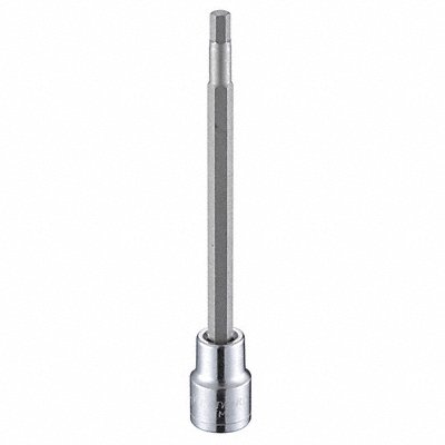 WESTWARD 54TM36 Socket Bit Steel 3/8 in TpSz 5 mm