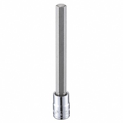 WESTWARD 54TM40 Socket Bit Steel 3/8 in TpSz 10 mm