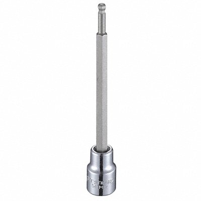 WESTWARD 54TM52 Socket Bit Steel 3/8 in TpSz 3/16 in