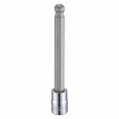 WESTWARD 54TM74 Socket Bit Steel 3/8 in TpSz 10 mm