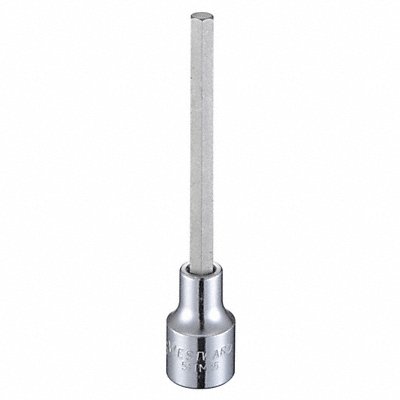 WESTWARD 54TM86 Socket Bit Steel 1/2 in TpSz 5/16 in