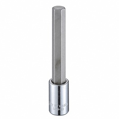 WESTWARD 54TM90 Socket Bit Steel 1/2 in TpSz 9/16 in