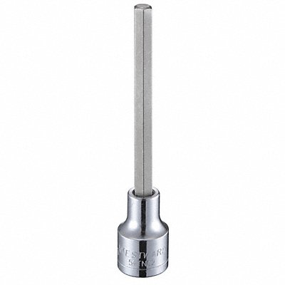WESTWARD 54TN02 Socket Bit Steel 1/2 in TpSz 8 mm