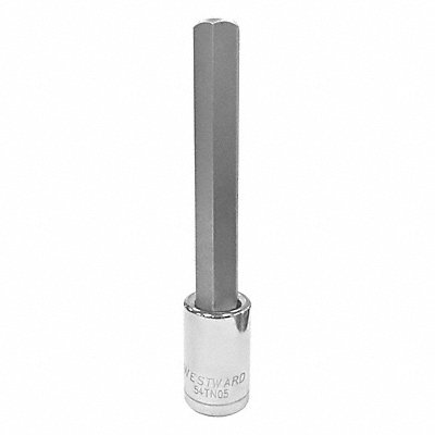 WESTWARD 54TN05 Socket Bit Steel 1/2 in TpSz 14 mm