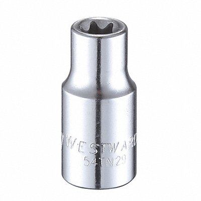 WESTWARD 54TN29 Socket Steel Chrome E7