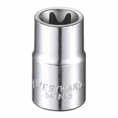 WESTWARD 54TN45 Socket Steel Chrome E14