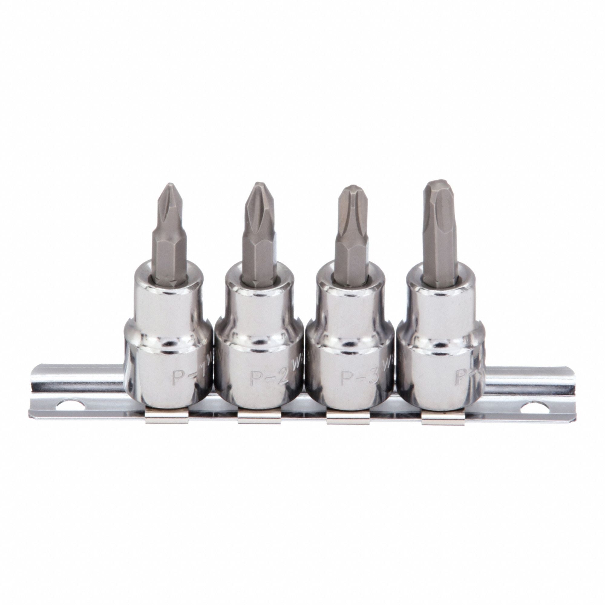 WESTWARD 54TN84 SocketBt St Stl StSz 3/8 in DrSz 3/8 in