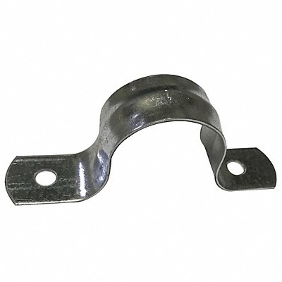 GRAINGER GA100PS Pipe Strap Two-Hole Steel 1 Pipe Size
