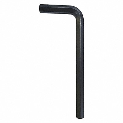 WESTWARD 54TU81 Hex Key L Metric 7mm 3-5/64 L Black Oxide