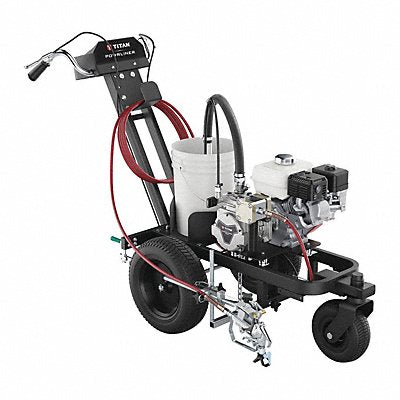 TITAN 537015 Striping Machine Holds 5 gal Aluminum