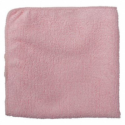 RUBBERMAID COMMERCIAL PRODUCTS 1820577 Microfiber Cloth 12 x 12 Pink PK24
