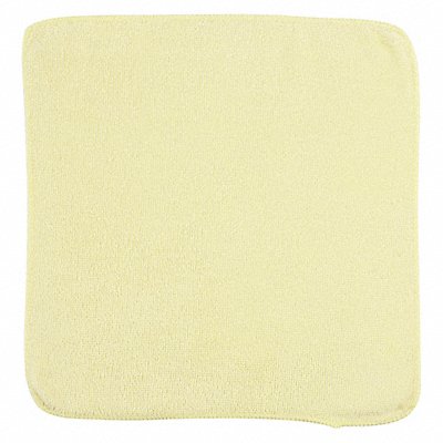 RUBBERMAID COMMERCIAL PRODUCTS 1820580 Microfiber Cloth 12 x 12 Yellow PK24