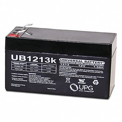 GRAINGER D5738 Sealed Lead Acid Battery 12VDC 2.09 H
