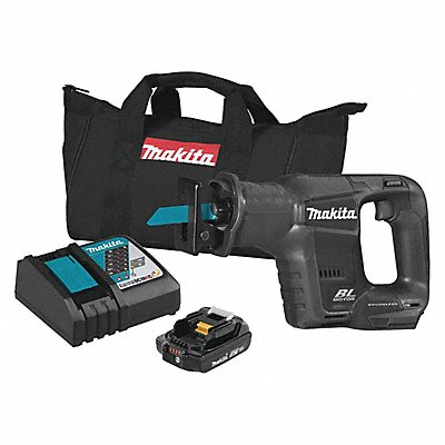 MAKITA XRJ07R1B Cordless Reciprocating Saw Kit 18VDC