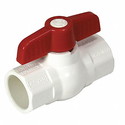 NDS E141007 Manual 2-Way Ball Valve Socket PVC