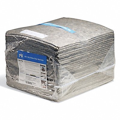 PIG MAT1202 Oil Water Filter Mat Pads 18 L 15 W PK30