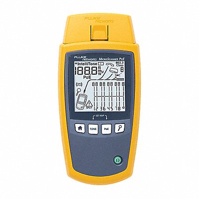 FLUKE NETWORKS MSPOEKIT Cable Tester Kit Connector Type RJ45