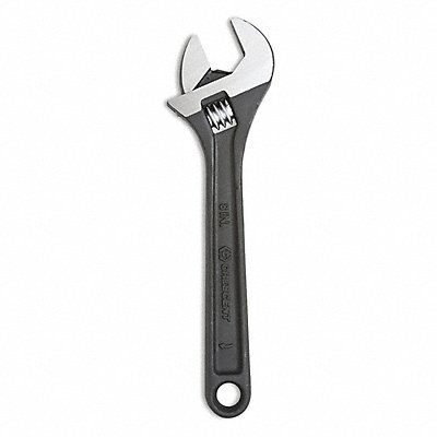CRESCENT AT28VS Adjustable Wrench Steel Black Oxide 8