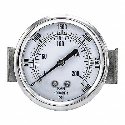 54XR12 PIC GAUGES 103D254P Pressure Gauge Nominal 2-1/2 Dial