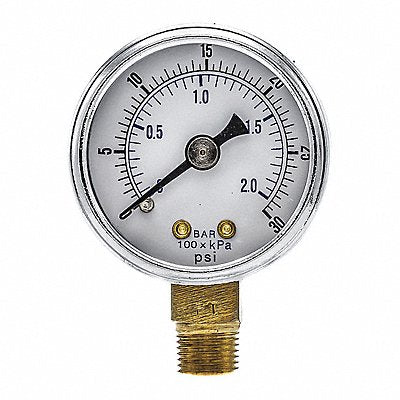 PIC GAUGES 101D158C Pressure Gauge Nominal 1-1/2 Dial