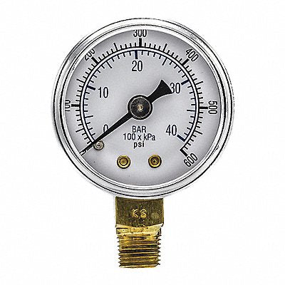 PIC GAUGES 101D158K Pressure Gauge Nominal 1-1/2 Dial