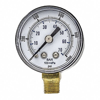 PIC GAUGES SEP101D158M Pressure Gauge Nominal 1-1/2 Dial