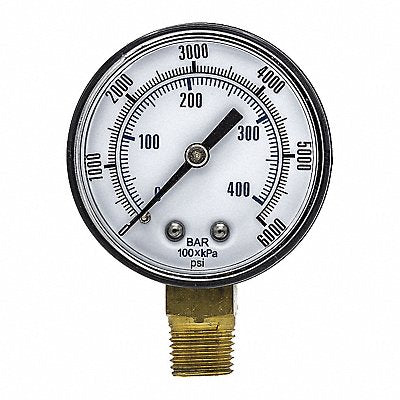 PIC GAUGES SEP101D204S Pressure Gauge General Purpose 2 Dial