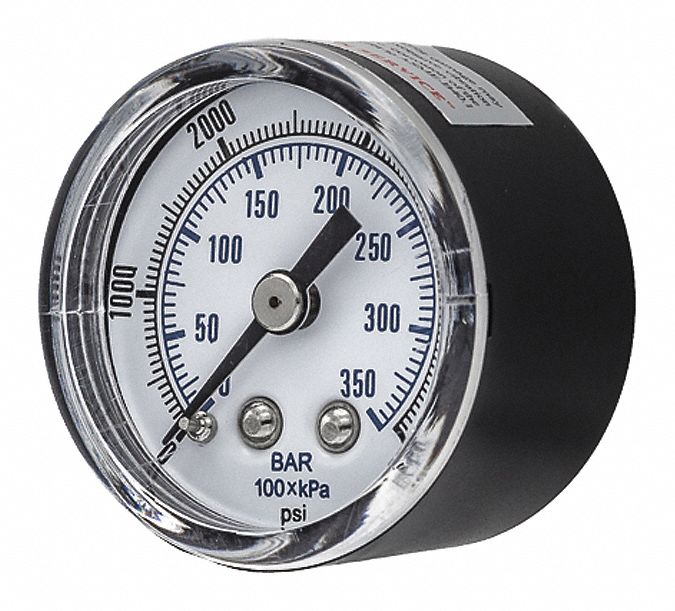PIC GAUGES SEP102D158R Pressure Gauge Nominal 1-1/2 Dial