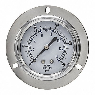 PIC GAUGES 104D258G Pressure Gauge Nominal 2-1/2 Dial