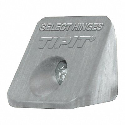 SELECT HINGE TIPITCG Hinge Screw-On Square 1 H 1 W Grey