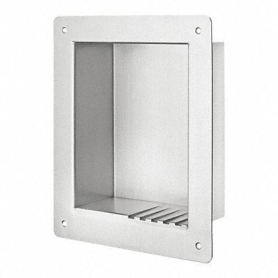 KINGSWAY GROUP KG12 Soap Shelf 3-1/2 D 12 H 10-1/2 L SS