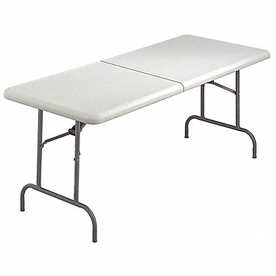 ABILITY ONE 7110020000000 Bifold Table Rectangle 204 Dia.