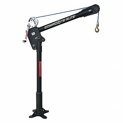 OZ LIFTING PRODUCTS OZCF1200DAV Davit Crane 1200 lb 20in to 42in Reach