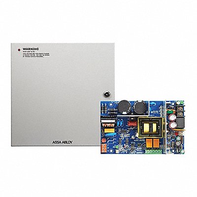 SECURITRON AQD4 Power Supply Steel 14 L 14 W 4.75 H
