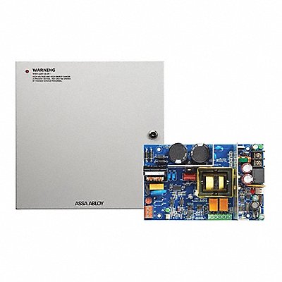 SECURITRON AQD44C1 Power Supply Steel 14 L 14 W 4.75 H