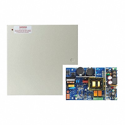 SECURITRON AQD48F8R1 Power Supply Steel 14 L 14 W 4.75 H