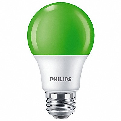PHILIPS 8A19LEDGREENPND120V41FB LED 8 W A19 Medium Screw (E26)