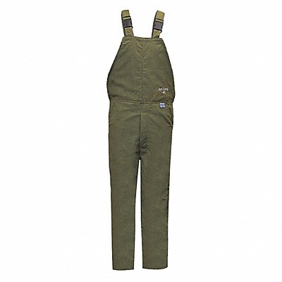 NATIONAL SAFETY APPAREL C45NPQHLTMD32 K3902 Bib Overall 36 to 38 Fits Waist Size