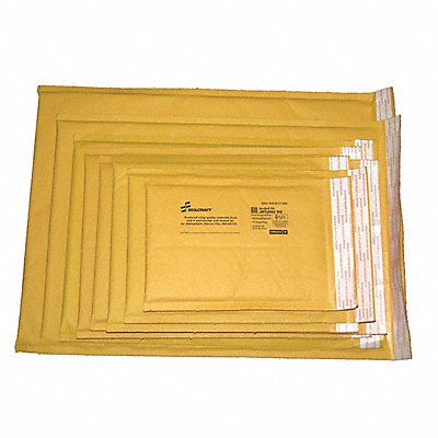 54ZF10 ABILITY ONE 8105000000000 Mailer Envelope Paper Self Sealing PK100