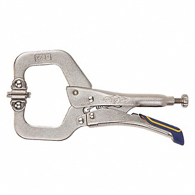 IRWIN IRHT82587 Locking C-Clamp Steel 1-1/2 D Throat